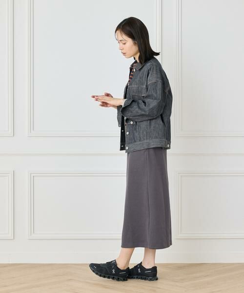 I.T.'S. international / イッツインターナショナル ロング・マキシ丈スカート | ブークレーダンボールイージースカート | 詳細10