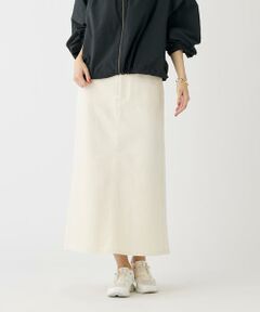 I.T.'S. international / イッツインターナショナル デニムスカート | ポケットワークストレートスカート《SUVIN DENIM》