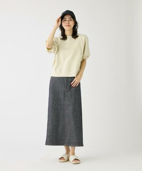 I.T.'S. international / イッツインターナショナル デニムスカート | ポケットワークストレートスカート《SUVIN DENIM》 | 詳細2