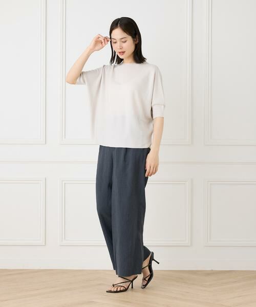 I.T.'S. international / イッツインターナショナル ニット・セーター | 大人艶ニットプルオーバー《Cuoo》 | 詳細3