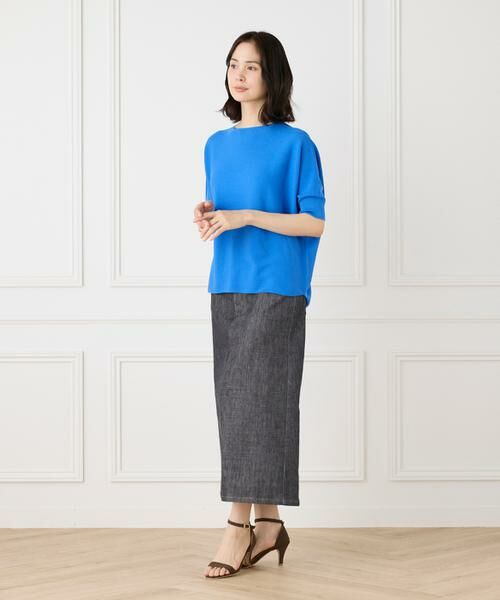 I.T.'S. international / イッツインターナショナル ニット・セーター | 大人艶ニットプルオーバー《Cuoo》 | 詳細24