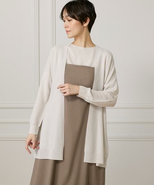 I.T.'S. international / イッツインターナショナル カーディガン・ボレロ | 大人艶ニットカーディガン《Cuoo》 | 詳細1