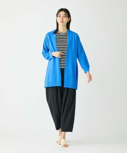 I.T.'S. international / イッツインターナショナル カーディガン・ボレロ | 大人艶ニットカーディガン《Cuoo》 | 詳細11