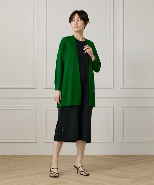 I.T.'S. international / イッツインターナショナル カーディガン・ボレロ | 大人艶ニットカーディガン《Cuoo》 | 詳細14