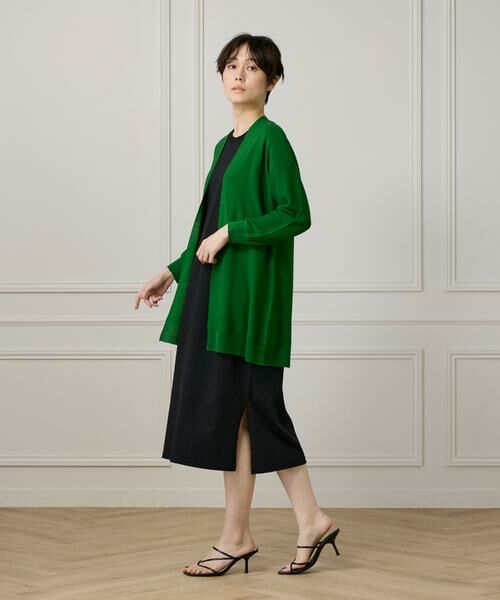 I.T.'S. international / イッツインターナショナル カーディガン・ボレロ | 大人艶ニットカーディガン《Cuoo》 | 詳細15