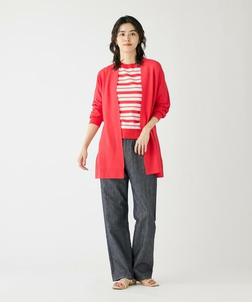 I.T.'S. international / イッツインターナショナル カーディガン・ボレロ | 大人艶ニットカーディガン《Cuoo》 | 詳細5