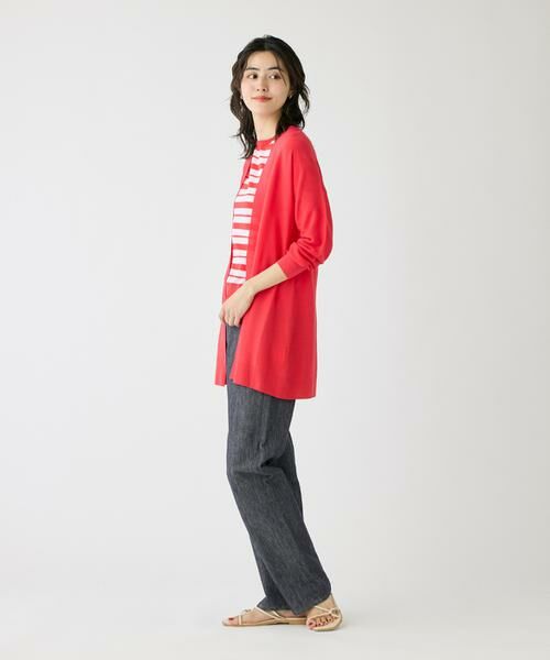 I.T.'S. international / イッツインターナショナル カーディガン・ボレロ | 大人艶ニットカーディガン《Cuoo》 | 詳細6