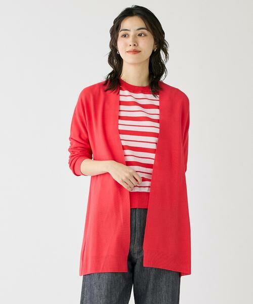 I.T.'S. international/イッツインターナショナル 大人艶ニットカーディガン《Cuoo》 シュイロ7 00 I.T.'S. international/イッツインターナショナル 大人艶ニットカーディガン《Cuoo》 シュイロ7 00