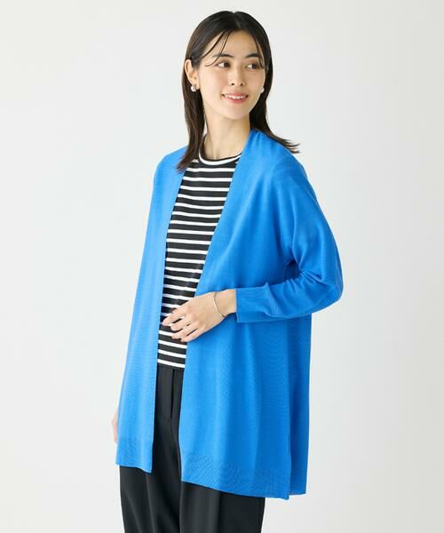 I.T.'S. international / イッツインターナショナル カーディガン・ボレロ | 大人艶ニットカーディガン《Cuoo》 | 詳細16