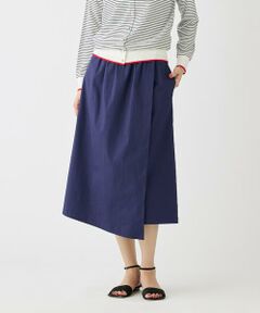 I.T.'S. international / イッツインターナショナル ミニ・ひざ丈スカート | ラップデザインスカート