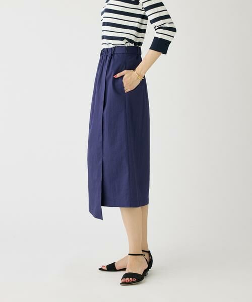 I.T.'S. international / イッツインターナショナル ミニ・ひざ丈スカート | ラップデザインスカート | 詳細12