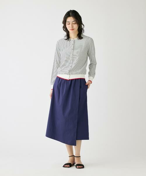 I.T.'S. international / イッツインターナショナル ミニ・ひざ丈スカート | ラップデザインスカート | 詳細3