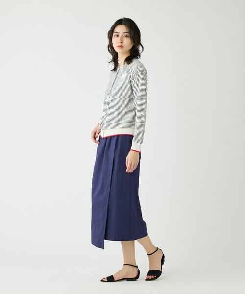 I.T.'S. international / イッツインターナショナル ミニ・ひざ丈スカート | ラップデザインスカート | 詳細17