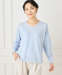 I.T.'S. international / イッツインターナショナル ニット・セーター | ホールガーメントVネックニット《Cuoo》