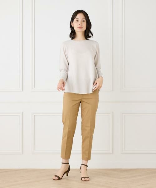 I.T.'S. international / イッツインターナショナル ニット・セーター | ホールガーメントクルーネックニット《Cuoo》 | 詳細2