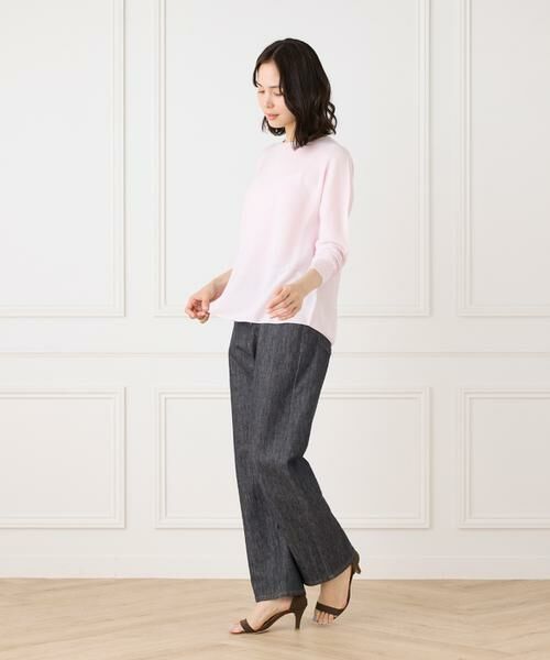 I.T.'S. international / イッツインターナショナル ニット・セーター | ホールガーメントクルーネックニット《Cuoo》 | 詳細5