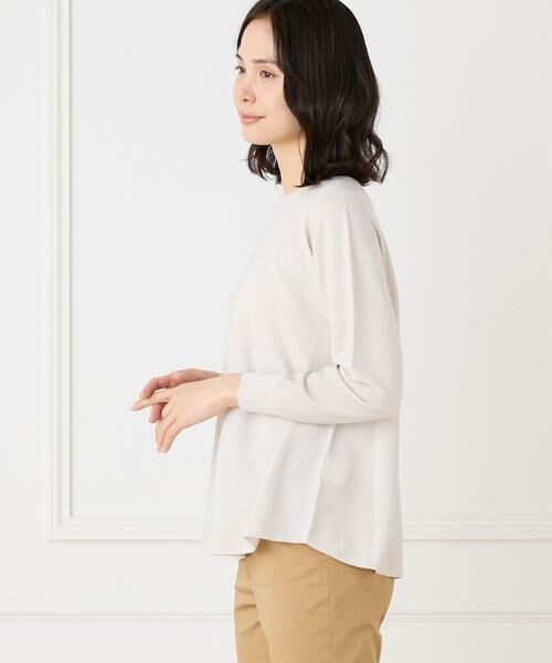 I.T.'S. international / イッツインターナショナル ニット・セーター | ホールガーメントクルーネックニット《Cuoo》 | 詳細7