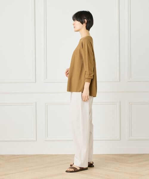 I.T.'S. international / イッツインターナショナル ニット・セーター | ホールガーメントクルーネックニット《Cuoo》 | 詳細21