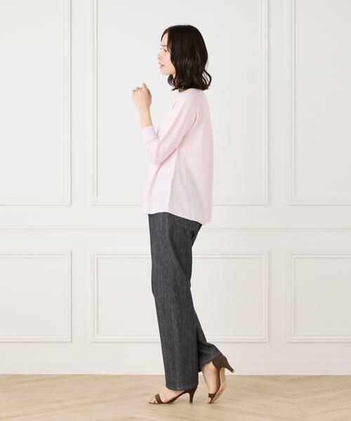 I.T.'S. international / イッツインターナショナル ニット・セーター | ホールガーメントクルーネックニット《Cuoo》 | 詳細12