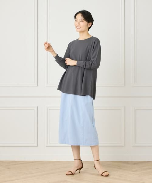 I.T.'S. international / イッツインターナショナル ニット・セーター | ホールガーメントクルーネックニット《Cuoo》 | 詳細14