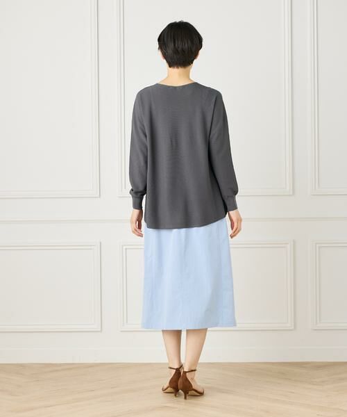 I.T.'S. international / イッツインターナショナル ニット・セーター | ホールガーメントクルーネックニット《Cuoo》 | 詳細15