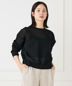 I.T.'S. international / イッツインターナショナル ニット・セーター | ダブルフェイスシアーニット