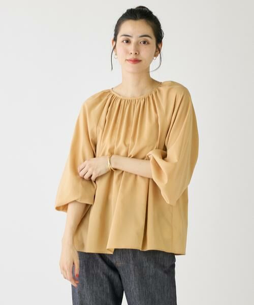I.T.'S. international / イッツインターナショナル シャツ・ブラウス | ラグランギャザーブラウス | 詳細1