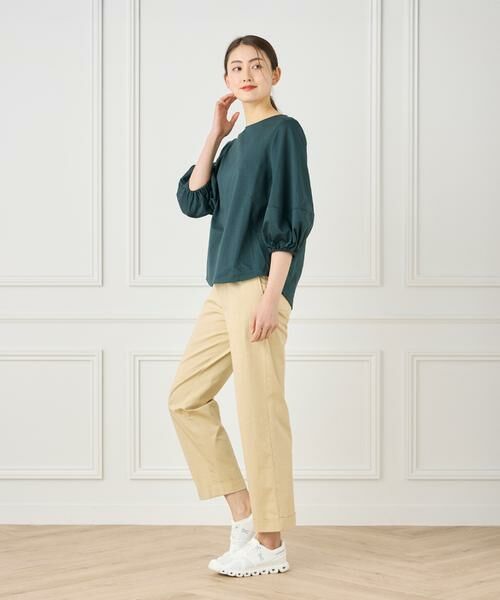 I.T.'S. international / イッツインターナショナル Tシャツ | デザインスリーブプルオーバーカットソー | 詳細8