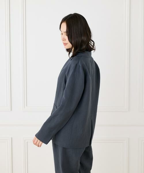 I.T.'S. international / イッツインターナショナル テーラードジャケット | テンセルリネンジャケット | 詳細20