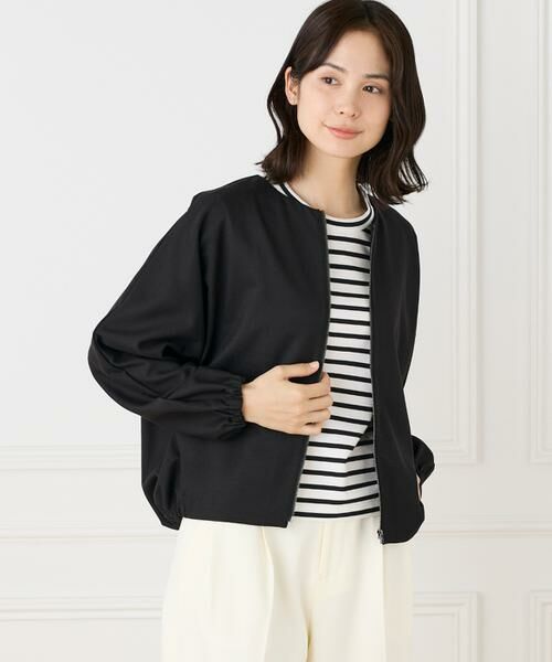I.T.'S. international / イッツインターナショナル ブルゾン | ドルマンショートブルゾン | 詳細1