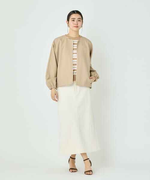 I.T.'S. international / イッツインターナショナル ブルゾン | ドルマンショートブルゾン | 詳細9