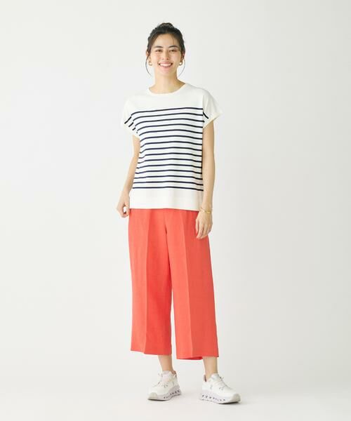 I.T.'S. international / イッツインターナショナル ショート・ハーフ・半端丈パンツ | ワイドクロップドパンツ | 詳細14