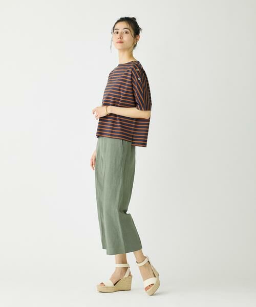 I.T.'S. international / イッツインターナショナル ショート・ハーフ・半端丈パンツ | ワイドクロップドパンツ | 詳細7