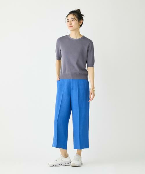 I.T.'S. international / イッツインターナショナル ショート・ハーフ・半端丈パンツ | ワイドクロップドパンツ | 詳細8