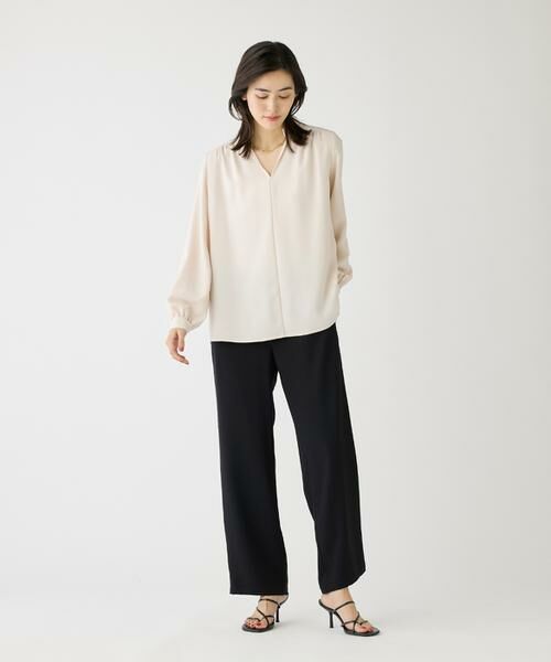 I.T.'S. international / イッツインターナショナル その他パンツ | バックサテンストレートパンツ | 詳細3