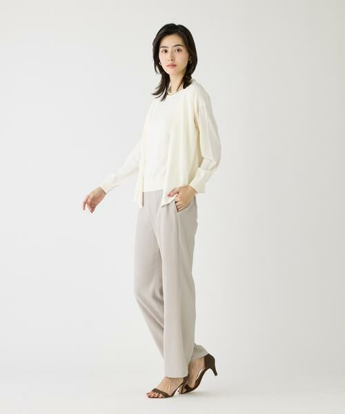 I.T.'S. international / イッツインターナショナル その他パンツ | バックサテンストレートパンツ | 詳細8