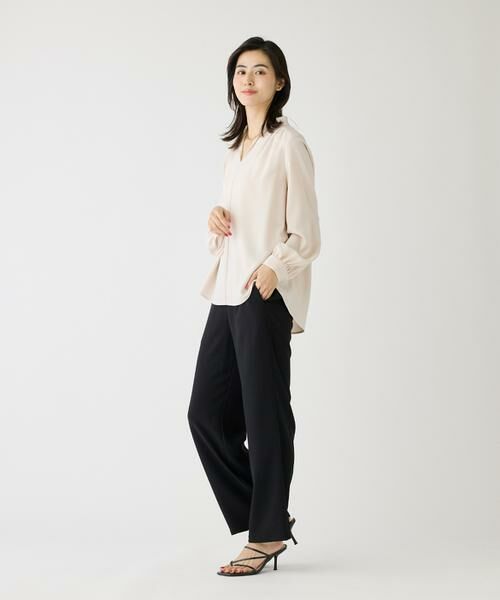 I.T.'S. international / イッツインターナショナル その他パンツ | バックサテンストレートパンツ | 詳細19