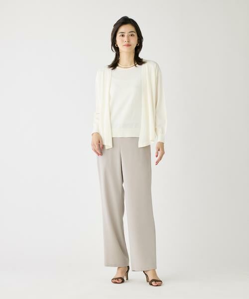 I.T.'S. international / イッツインターナショナル その他パンツ | バックサテンストレートパンツ | 詳細21