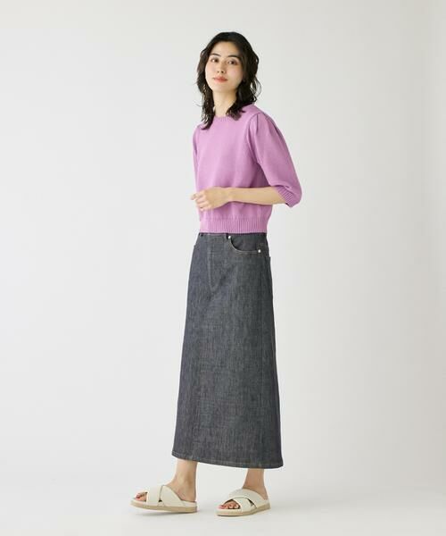 I.T.'S. international / イッツインターナショナル ニット・セーター | 5分袖ボリュームニットプルオーバー | 詳細19