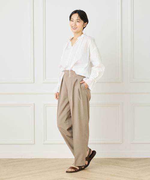 I.T.'S. international / イッツインターナショナル シャツ・ブラウス | フリルカラーギャザーブラウス | 詳細8