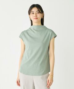 I.T.'S. international / イッツインターナショナル キャミソール・チューブトップ | ボトルネックカットソー《スビン綿MIXフライス》