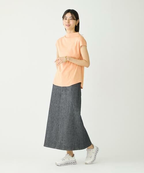 I.T.'S. international / イッツインターナショナル キャミソール・チューブトップ | ボトルネックカットソー《スビン綿MIXフライス》 | 詳細10