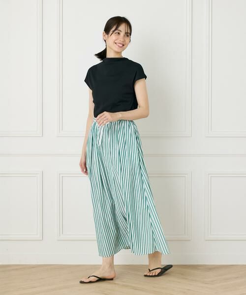 I.T.'S. international / イッツインターナショナル キャミソール・チューブトップ | ボトルネックカットソー《スビン綿MIXフライス》 | 詳細14