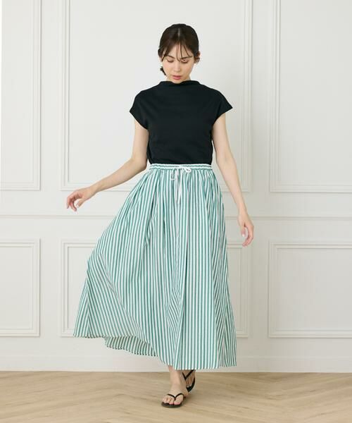 I.T.'S. international / イッツインターナショナル キャミソール・チューブトップ | ボトルネックカットソー《スビン綿MIXフライス》 | 詳細15