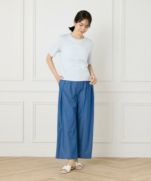 I.T.'S. international / イッツインターナショナル Tシャツ | クルーネックTシャツ《スビン綿MIXフライス》 | 詳細12