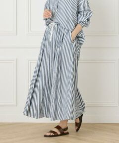 I.T.'S. international / イッツインターナショナル ロング・マキシ丈スカート | ドローコードギャザースカート