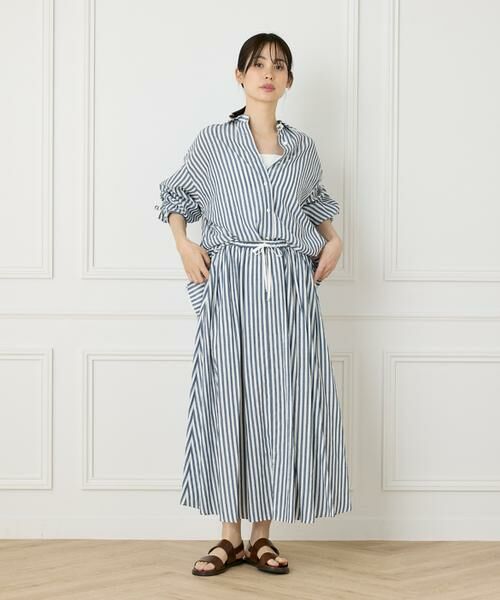 I.T.'S. international / イッツインターナショナル ロング・マキシ丈スカート | ドローコードギャザースカート | 詳細2