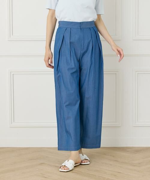 I.T.'S. international / イッツインターナショナル その他パンツ | ライトデニムバレルパンツ | 詳細1