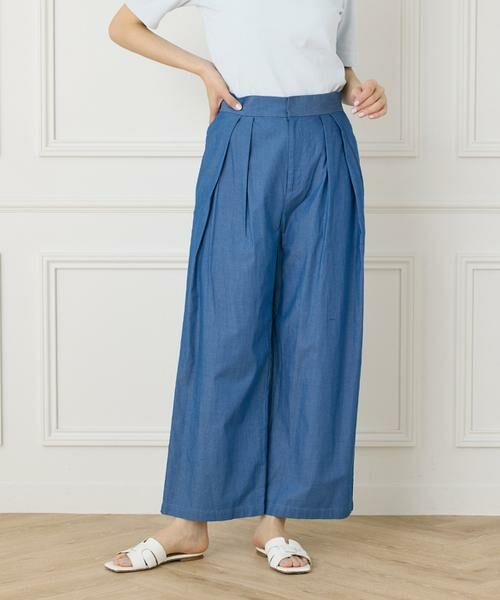 I.T.'S. international / イッツインターナショナル その他パンツ | ライトデニムバレルパンツ | 詳細12