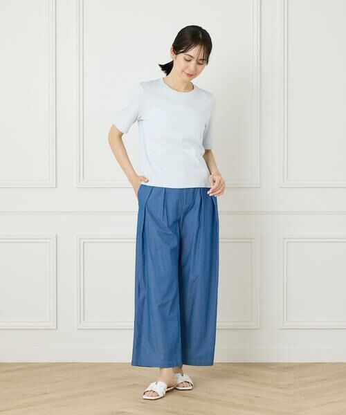 I.T.'S. international / イッツインターナショナル その他パンツ | ライトデニムバレルパンツ | 詳細9